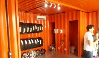 Loja Container Ventus Pneus Joinville